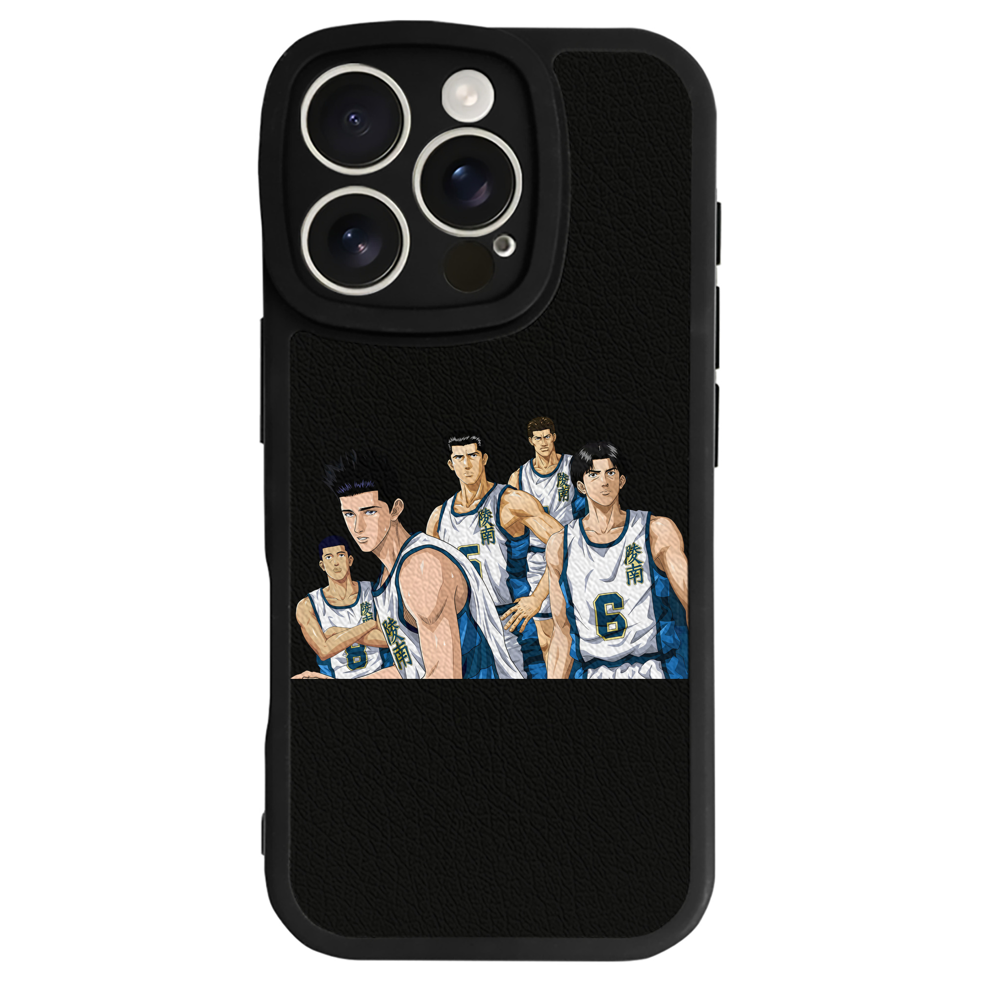 （画像用） SLAM DUNK／スラムダンク 【iPhone 16シリーズ対応】シリコンスマホケース（レザー調） 材質：シリコン